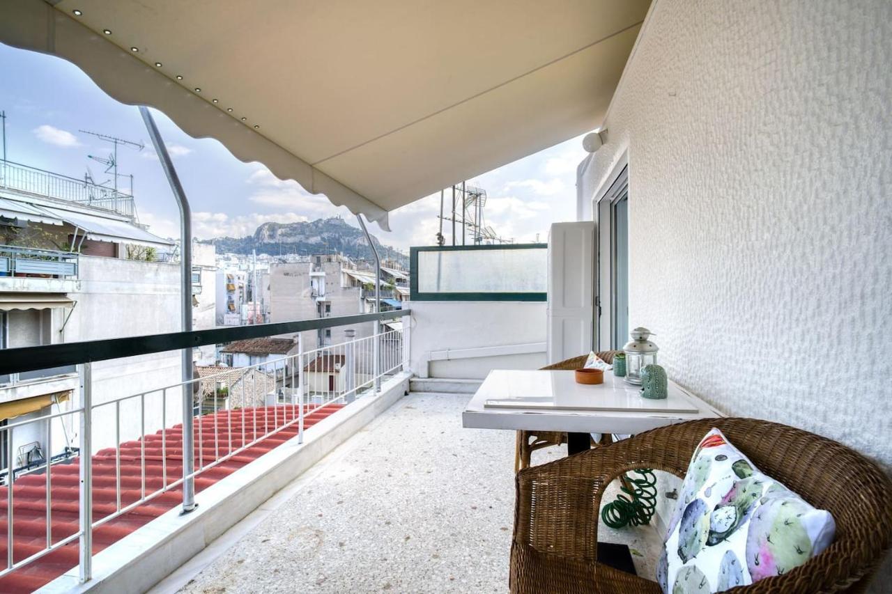 The Cactus Apartment With Large Sunny Balcony เอเธนส์ ภายนอก รูปภาพ