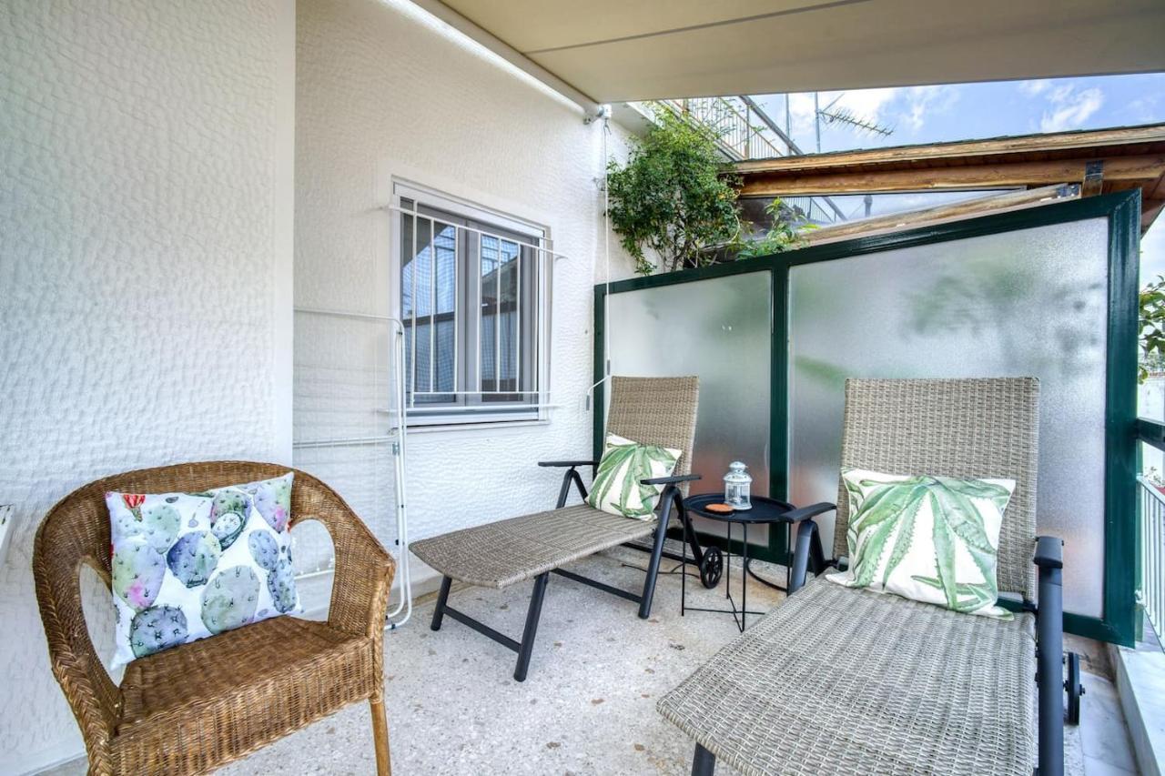 The Cactus Apartment With Large Sunny Balcony เอเธนส์ ภายนอก รูปภาพ